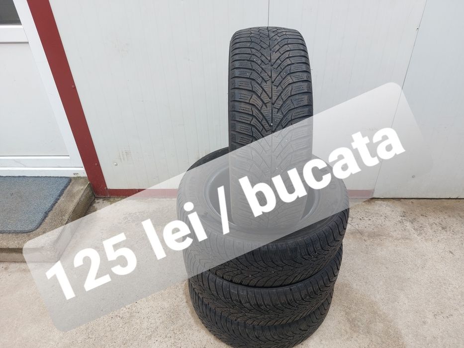 125 lei bucata! Set anvelope M+S/IARNA 215 60 r16 Kumho dot 2022