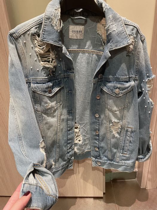 Дънково оригинално яке Guess