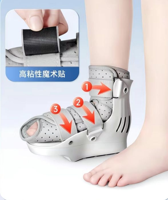 Послеоперационный ботинок обувь вместо гипса барука ортез голеностопны