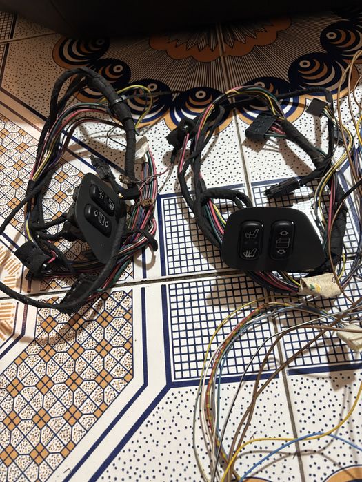 Подогрев задних сиденьи w210