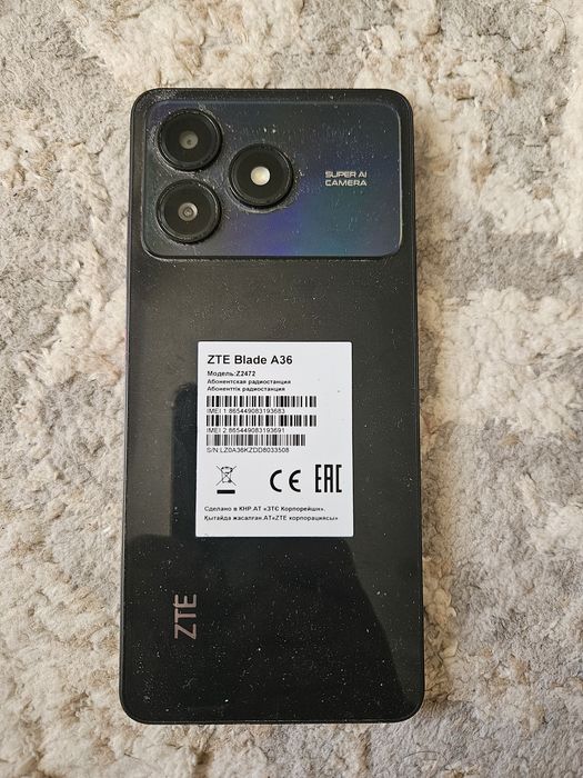 Продам ZTE Blade A36