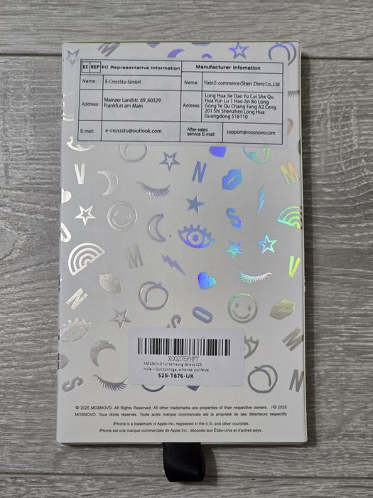 Carcasă Samsung Galaxy S25 – Transparentă, Subțire, flori de margarete