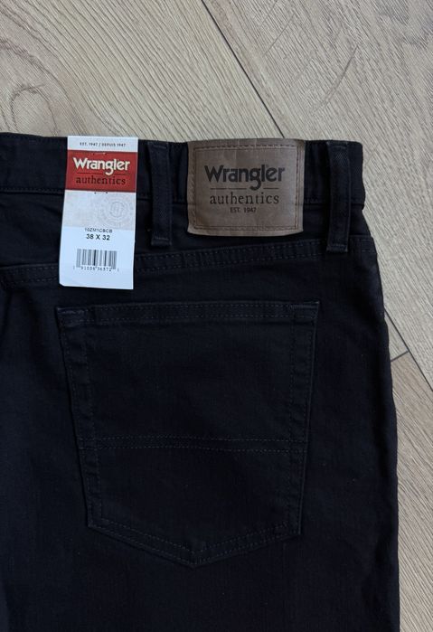 Blugi WRANGLER Negru Mexic Barbati | Marime 38 x 32 (Talie 96 cm)