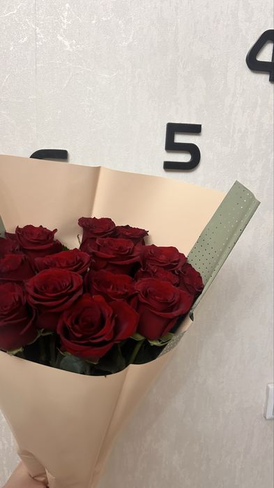 Букет розалар 7мыңнан