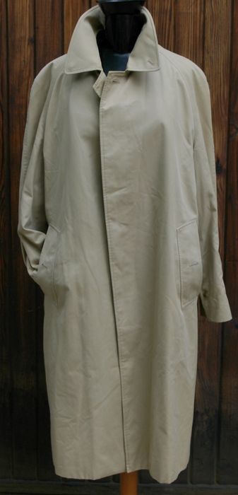 Trench pardesiu Burberrys autentic, vintage cu căptușeală din stofa de