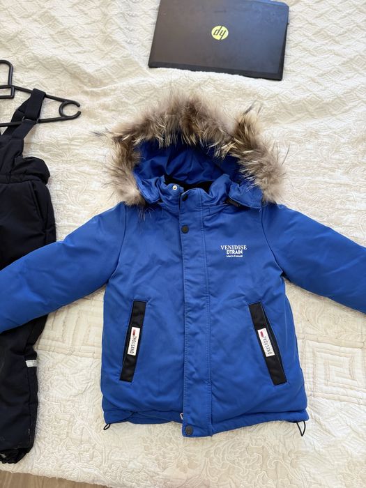 Зимний детский комбинезон