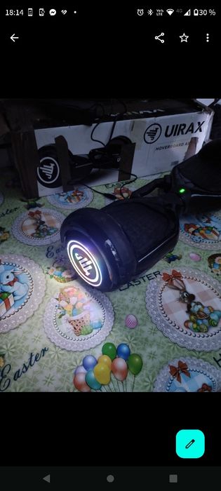 Vând hoverboard  negru