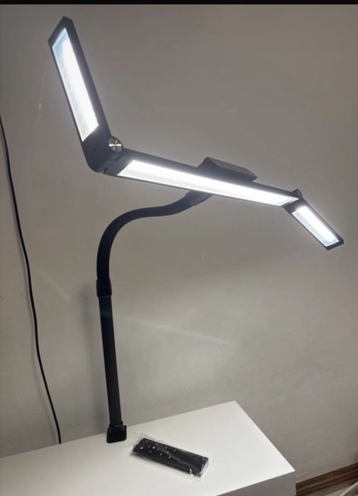 Lampa Birou profesionala, brat flexibil, telecomanda inclusa