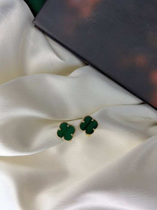 Серьги van cleef из золото 585 пробы
