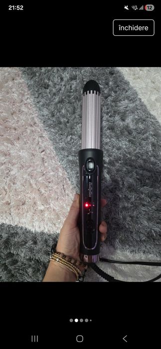 Ondulator si placa ceramica Babyliss