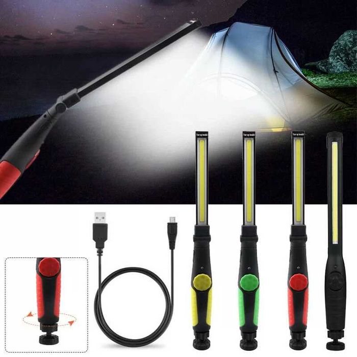 Работна акумулаторна лампа BL-W55 LED тънка