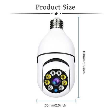 Куполна камера тип "КРУШКА" с ъгъл на видимост 360° и вграден микрофон