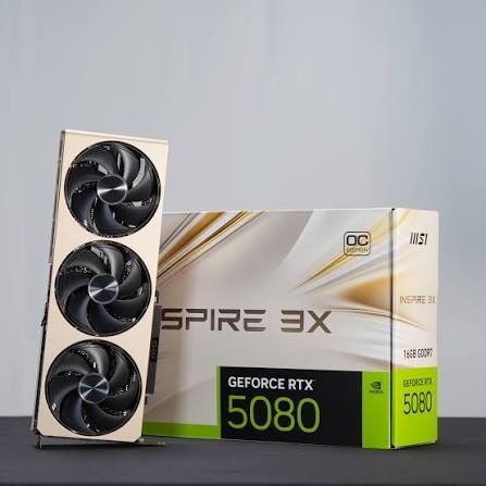 Видеокарта MSI RTX 5080 INSPIRE 3X OC бартер за RTX 5090