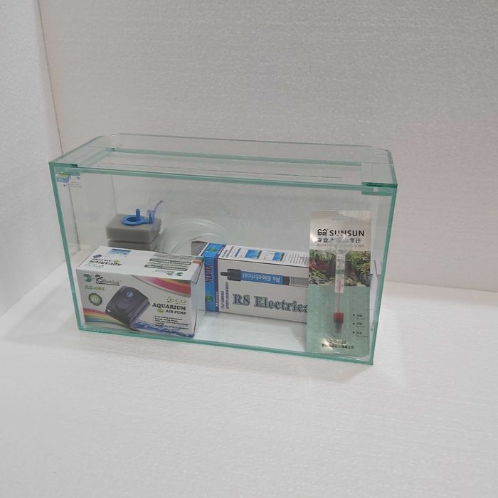 Аквариум 7 литра - оборудван