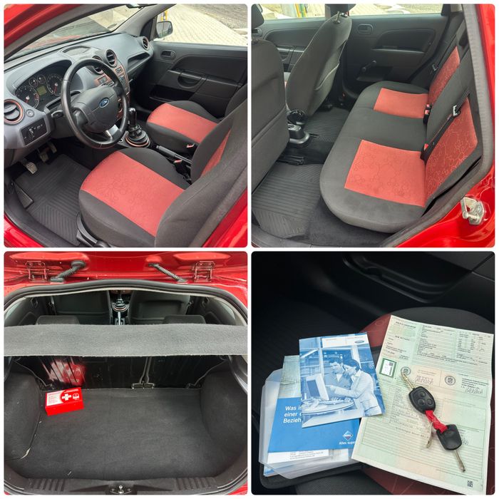 OCAZIE - FORD FIESTA 1.4 benzina  , 4 usi , din 2008 , IMPECABILA … adusa ieri din Germania  ,