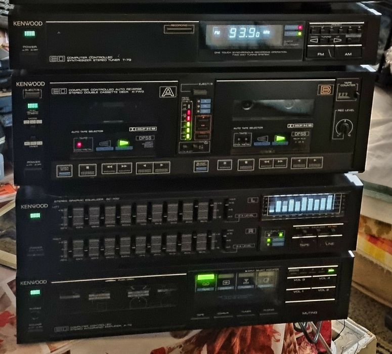 Linie audio midi Kenwood, egalizator midi Kenwood