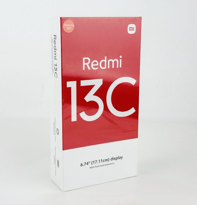 НОВ! Xiaomi Redmi 13C 256GB 8RAM Midnight Black 2г. Гараниця!