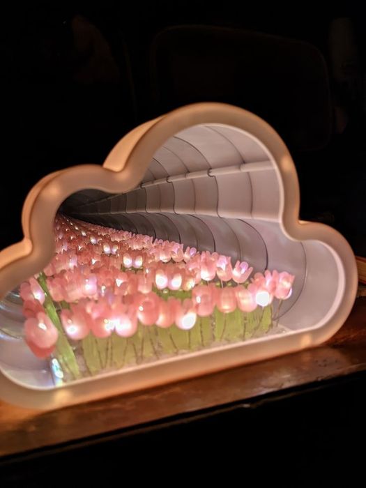 Готовый 3D ночник и зеркало