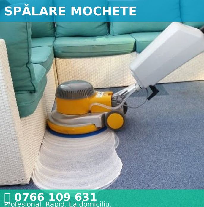 Spalare mocheta, uscare rapidă