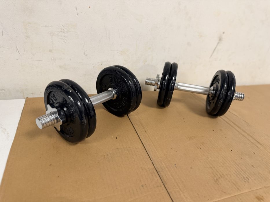 Gantere reglabile noi set 25 kg. 12,5 kg+12,5 kg=25 kg pret promo 250 lei
