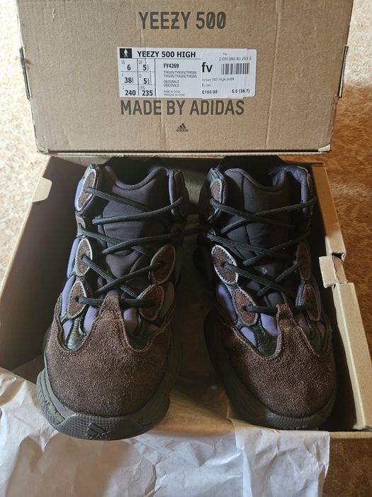 Yeezy boots 500 tyrian blue