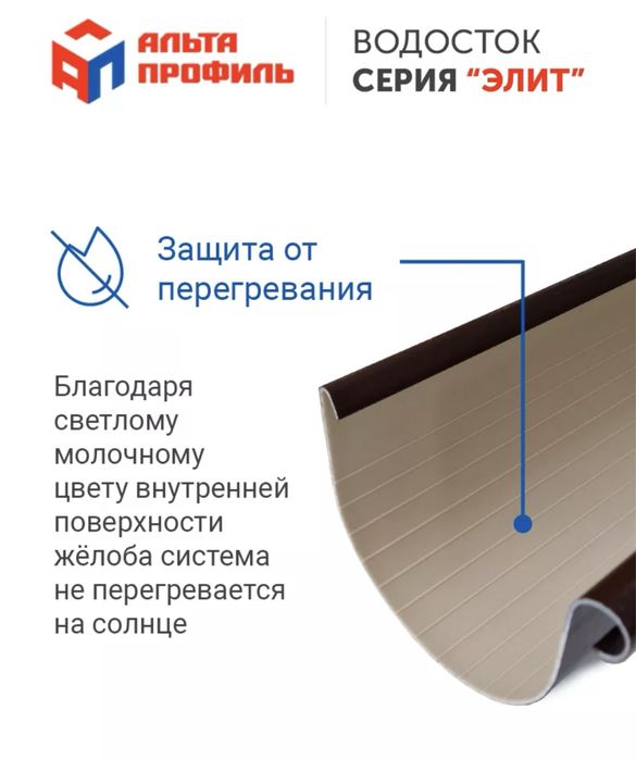 Желоб водосточный