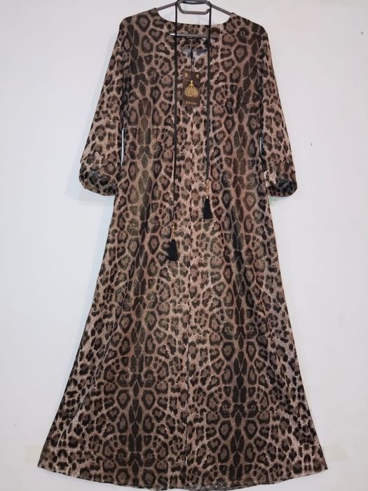 Тигровый платье продам