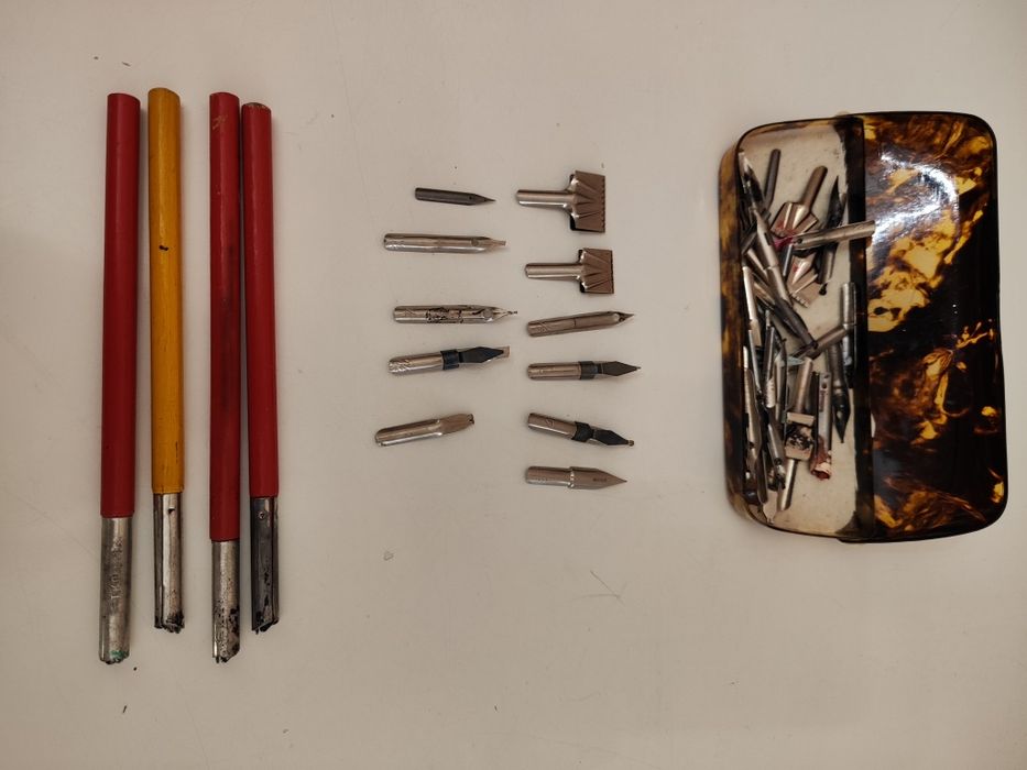 Перья плакатные и чертёжные