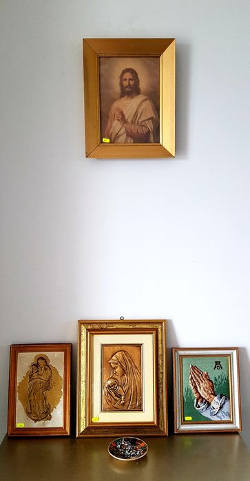 Tablou/icoană veche religioasă