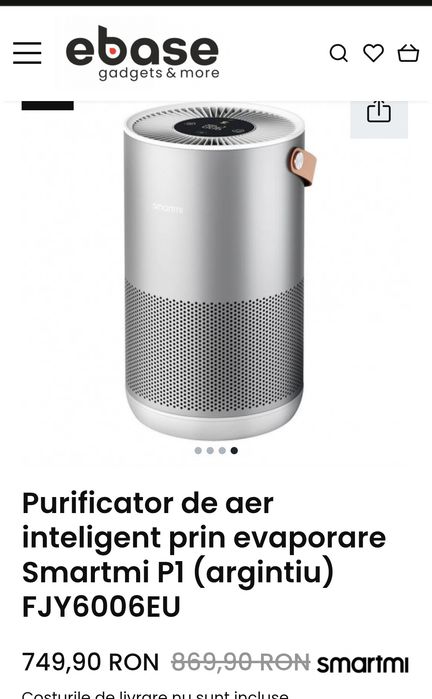 Purificator de aer inteligent Smartmi