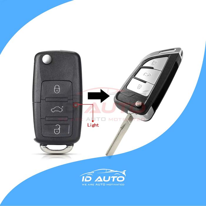 Конвертираща кутийка за ключ на Vw Golf Bora Touran и др.