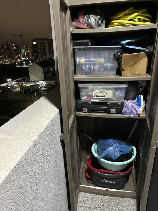 Dulap gradina din plastic