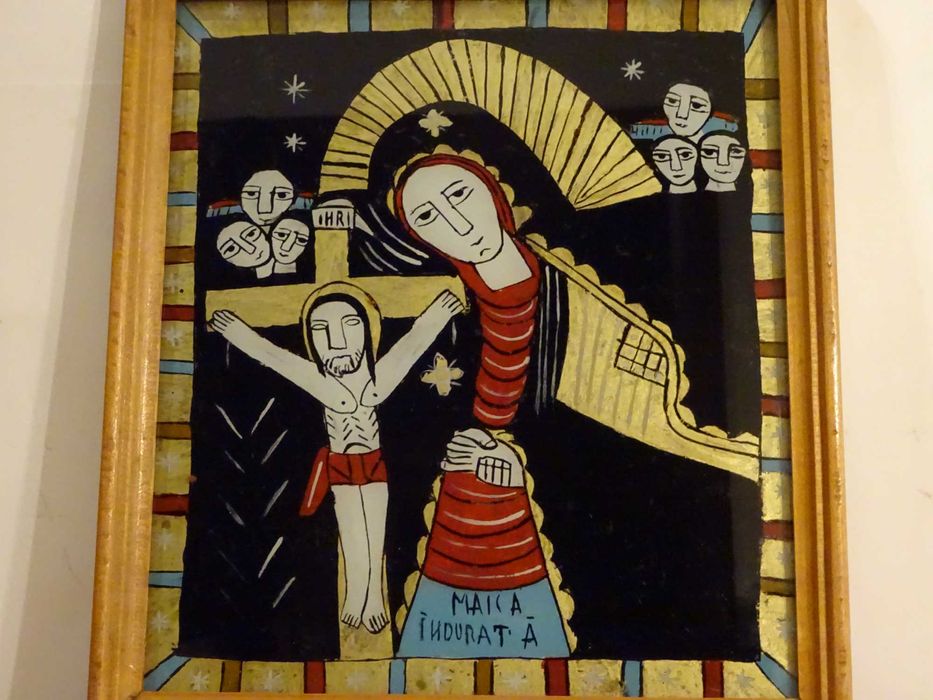 Icoana Maica Domnului Indurerata, pictura din Nicula