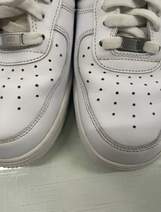 Nike Air Force 1 бели кецове 45 кецове маратонки кожа addidas адидас