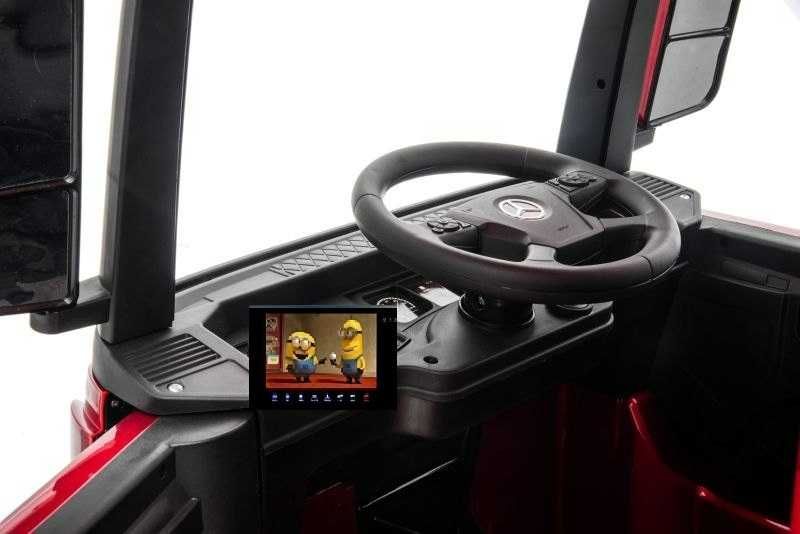 Акумулаторен КАМИОН Mercedes ACTROS Licensed Със ремарке 2X12V .МР4