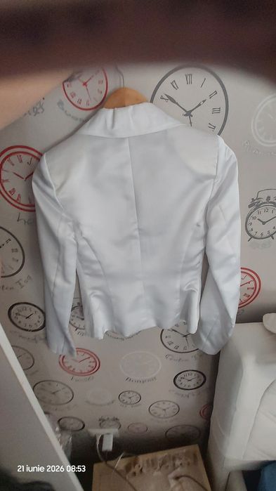 Sacou alb, elegant, mărimea S
