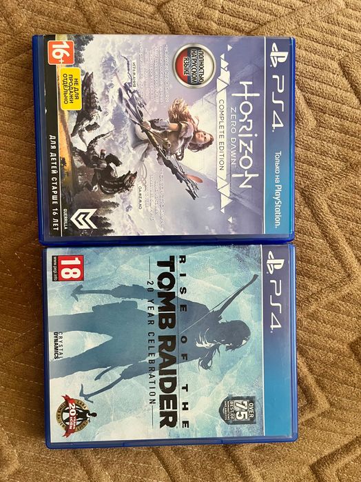 Диски на PS5 и PS4