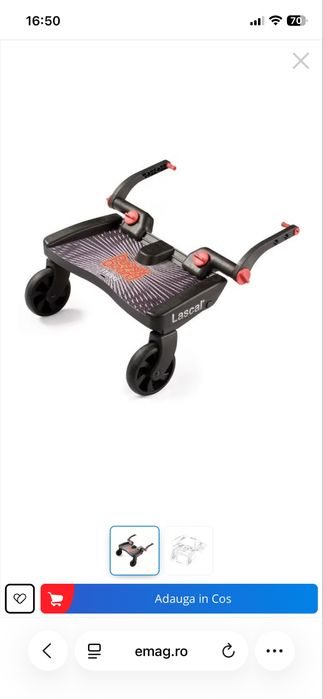 Adaptor pt carucior Lascal buggy board maxi
