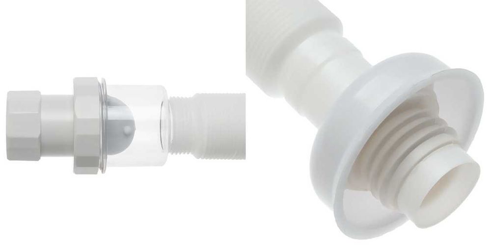 Tub evacuare Bucătărie cu inchidere automata pt miros. Nou