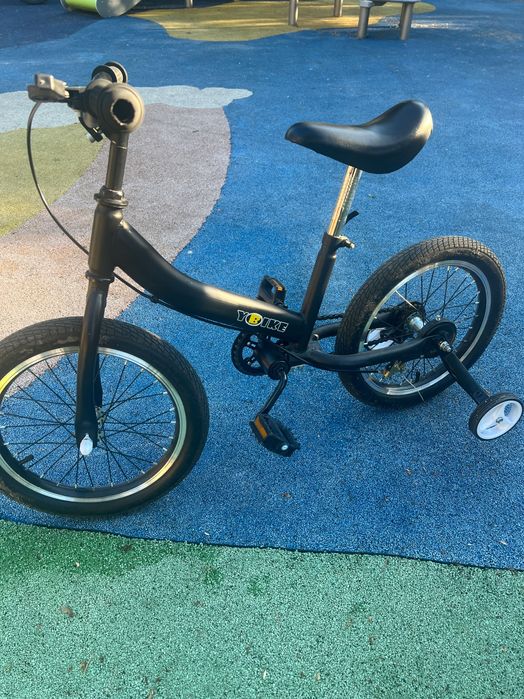 Продавам детско баланс колело YBIKE  2 в 1 с 16” гуми.