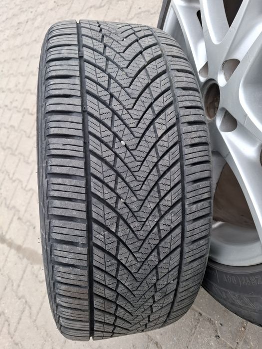 Jante Aliaj Wv  Audi 225 45 17 Echipate cu anvelope MS  noi perfecte.