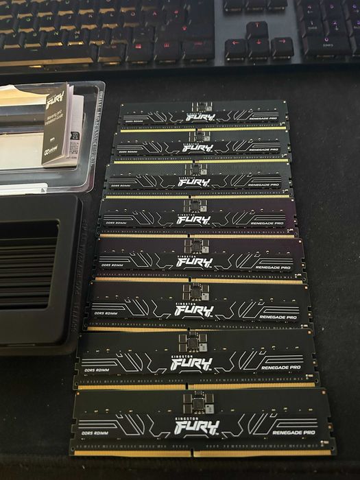 Kingston FURY Renegade Pro DDR5 RDIMM Memory 8x16GB DDD5 RDIMM