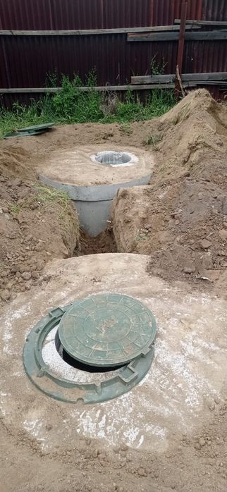 Септик от "А" до "Я". водопровод.врезка в центральную канализацию.