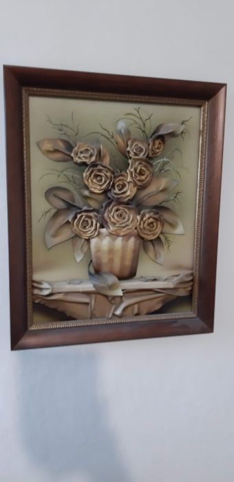 3 Д картина, масивна рамка