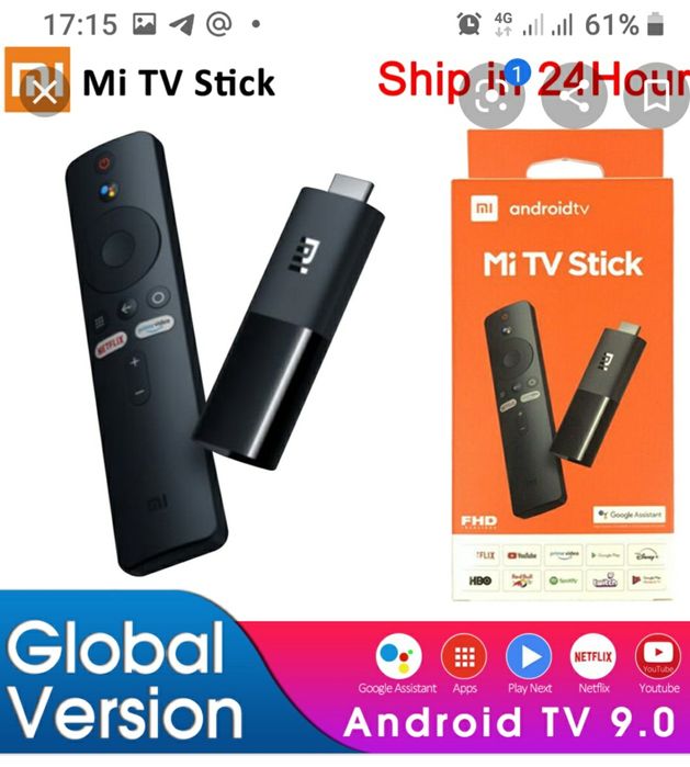 Mi Tv BOX - Mi TV Stick - smart приставка Ми стик для тв. Имеется с пр
