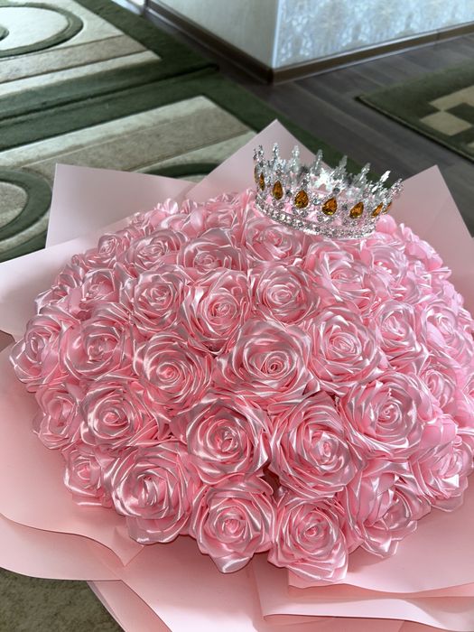 Атласные розы в наличий!!