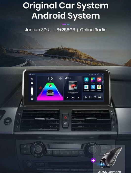 Мултимедия за BMW X5 E70 X6 E71 Android екран Навигация дисплей X5 X6