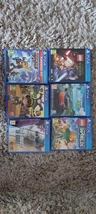 PS4 slim, 1TB +14 jocuri CD