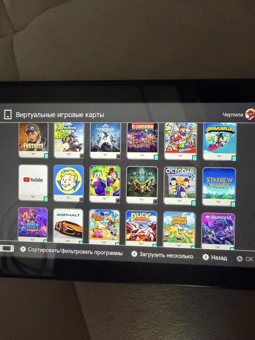 Аккаунт nintendo switch