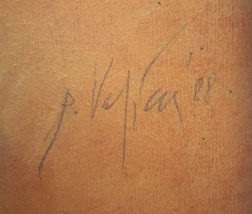 tablou Petre Velicu 1988 (colecția Dinculescu)